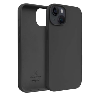 Custodia in silicone liquido per iPhone 14 Plus antiurto flessibile