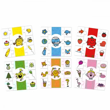 Juego educativo Monsieur y Madame: Diviértete aprendiendo los colores