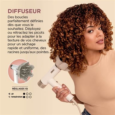 Sèche cheveux Shark SpeedStyle HD352EU 1700 W Blanc soie
