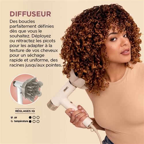 Sèche cheveux SHARK SpeedStyle HD352EU Boucleur & RapidGloss Séchage rapide Etui de rangement - vue 4