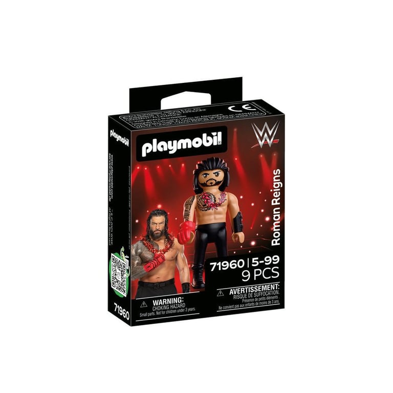 Playmobil WWE 71960 Roman Reigns - vue 3