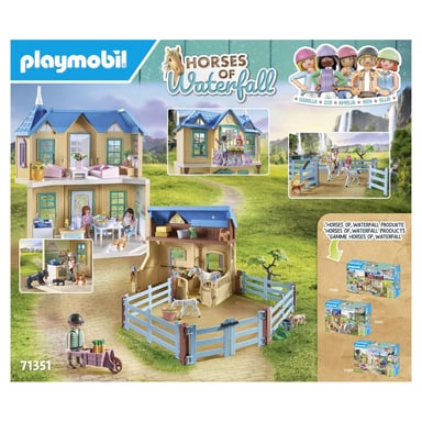 Ranch de la Cascade : Aventuras ecuestres y animales de compañía