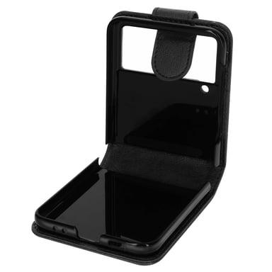 Funda para Samsung Galaxy Z Flip 4 con Tapeta Magnética Negra