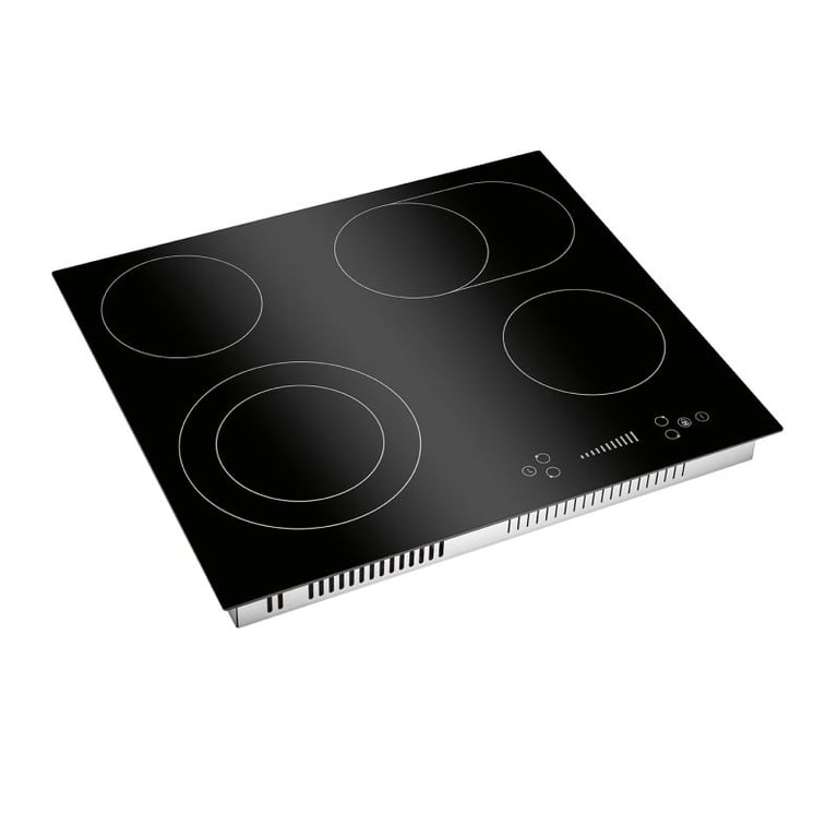 Plaque de cuisson en vitrocéramique 4 feux avec double zone encastrable Bomann EBK7941 - vue 4