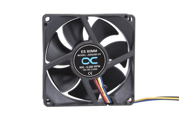 Alphacool 24829 sistema de refrigeración para ordenador Universal Ventilador 8 cm Negro 1 pieza(s)