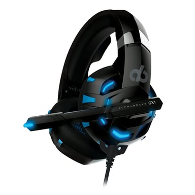Veho VAB-001-GX1 écouteur/casque Avec fil Arceau Jouer Noir