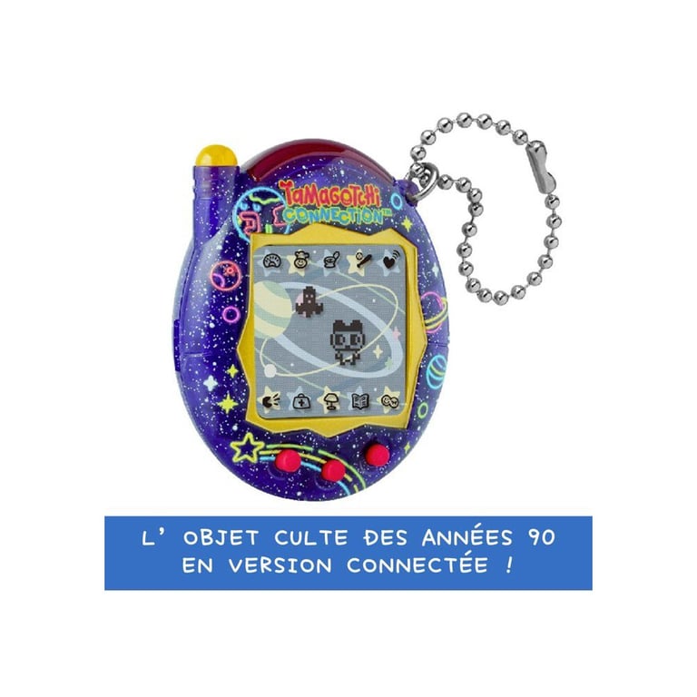 Tamagotchi Connection Neon Planet Bandai Animal virtuel interactif infrarouge 6 jeux 50 caractères - Neuf