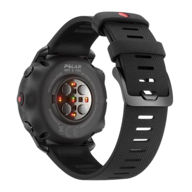 Polar Grit X Pro Titan 3,05 cm (1.2'') MIP 47 mm Numérique 240 x 240 pixels Écran tactile Noir GPS (satellite)