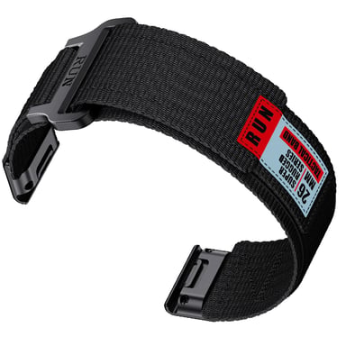 Correa de nailon para Garmin Fenix 8 Black 22 mm