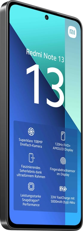 Redmi Note 13 16,9 cm (6.67) SIM doble Android 13 4G USB Tipo C 6