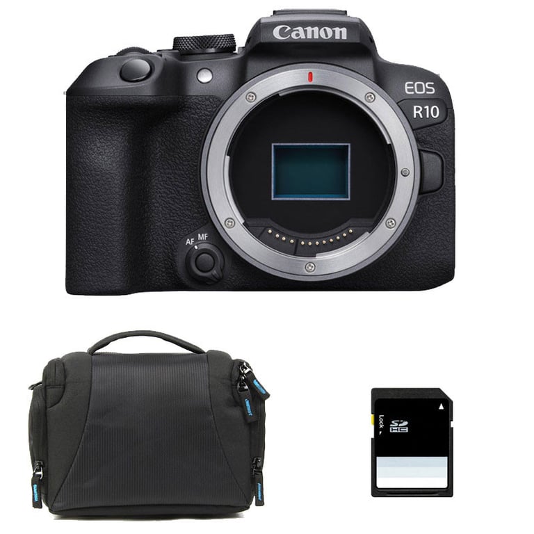 CANON EOS R10 Nu Garanti + Sac + Carte SD 8 Go - vue 4