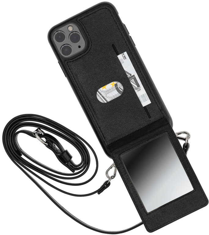 Coque protection avec tour de cou Mirror pour Apple iPhone 12 Pro Max .