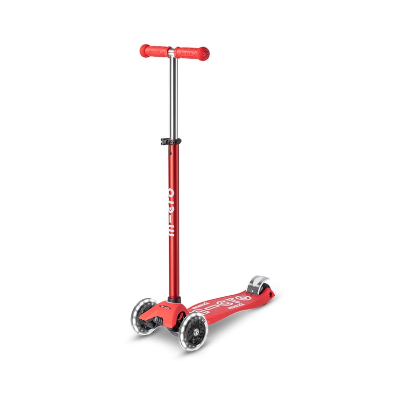 Trottinette Maxi Micro Deluxe avec Lumières LED pour Enfants de 5 à Neuf - vue 3