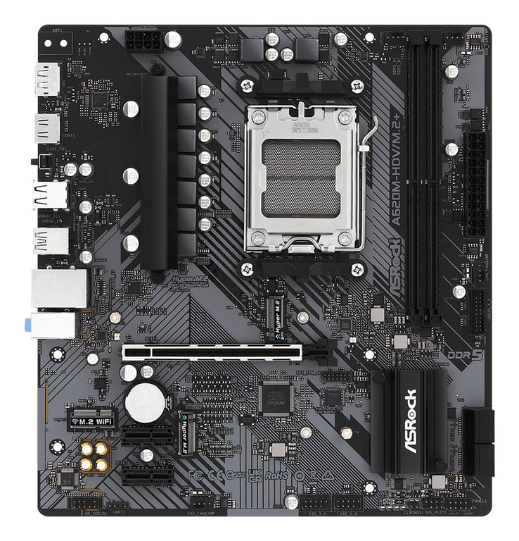 ASRock A620M HDV/ .2+ - vue 4