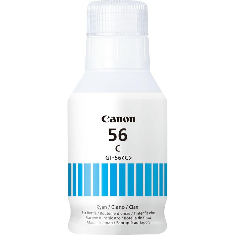 INK CANON GI-56 C CIANO Flacone da 135ml 14.000PP x MAXIFY GX5050 GX6050 GX7050 - Neuf