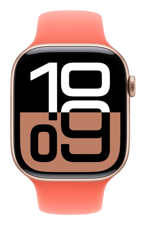 Apple MDT64ZM/A accessoire intelligent à porter sur soi Bande Orange Fluoroélastomère - Neuf