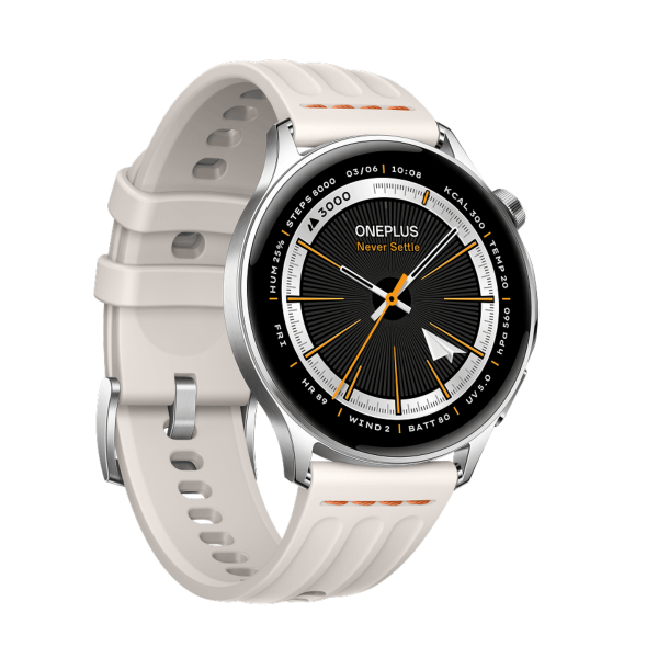 Montre Connectée OnePlus Watch Lite GPS Intégré 7 Jours d’Autonomie Suivi Santé 5ATM Étanche Compatible IOS Android - vue 3