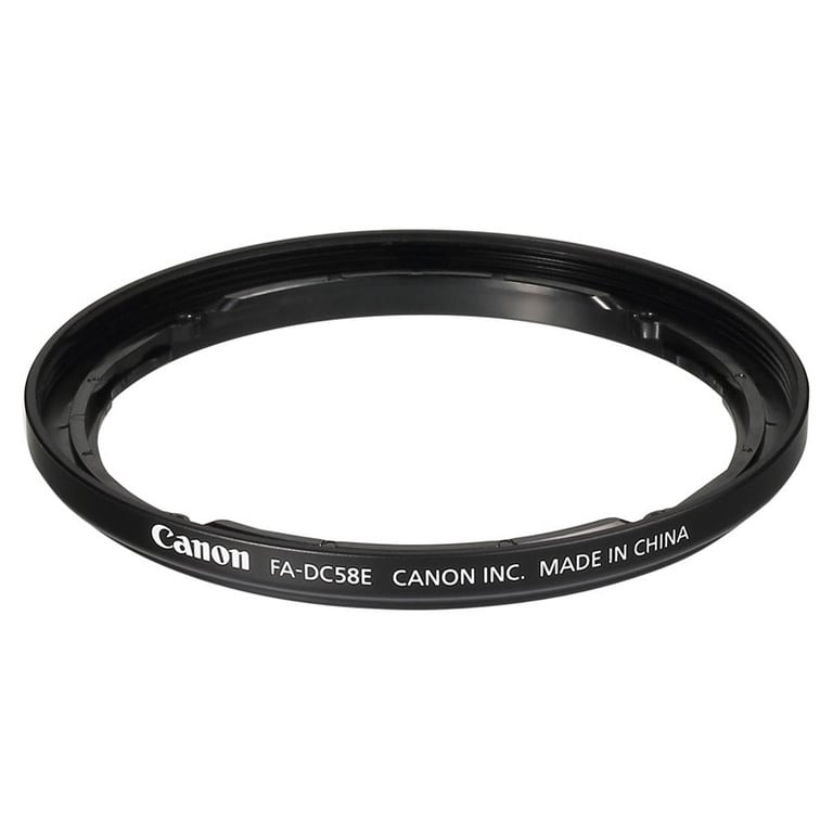 CANON Adaptateur de filtre FA DC58E pour G1X MARK II Neuf