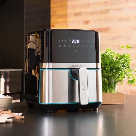 Cecotec 03317 friteuse Unique 5 5 Autonome Friteuse d'air chaud Acier inoxydable Neuf - vue 2