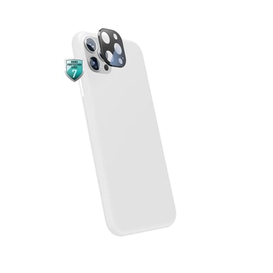 Cristal protector de cámara para Apple iPhone 12 Pro Max, negro