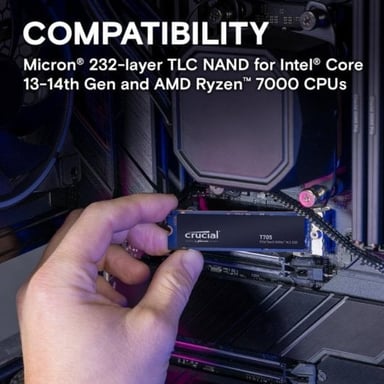 Unità SSD Crucial CT4000T705SSD3 4Tb M.2 PCI Express 5.0 NVMe