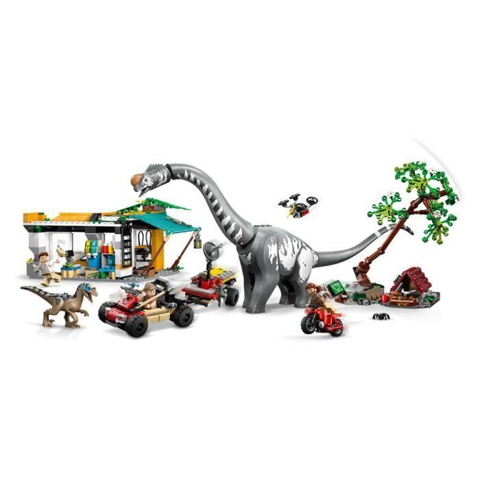 Jurassic World 76973 La Poursuite du Vélociraptor et du Titanosaure - Jeu dès 7 ans - Neuf