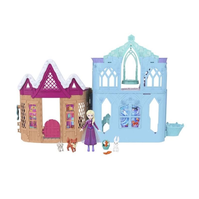 Disney La Reine des Neiges - Coffret Château Jeu des Animaux d'hiver - Disney Frozen - JFG28 - Neuf