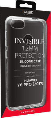 Coque Slim Invisible pour Huawei Y6 Pro (2017) 1,2mm, Transparent