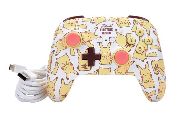 PowerA 1526547-01 mando y volante Multicolor USB Gamepad Analógico/Digital Nintendo Switch