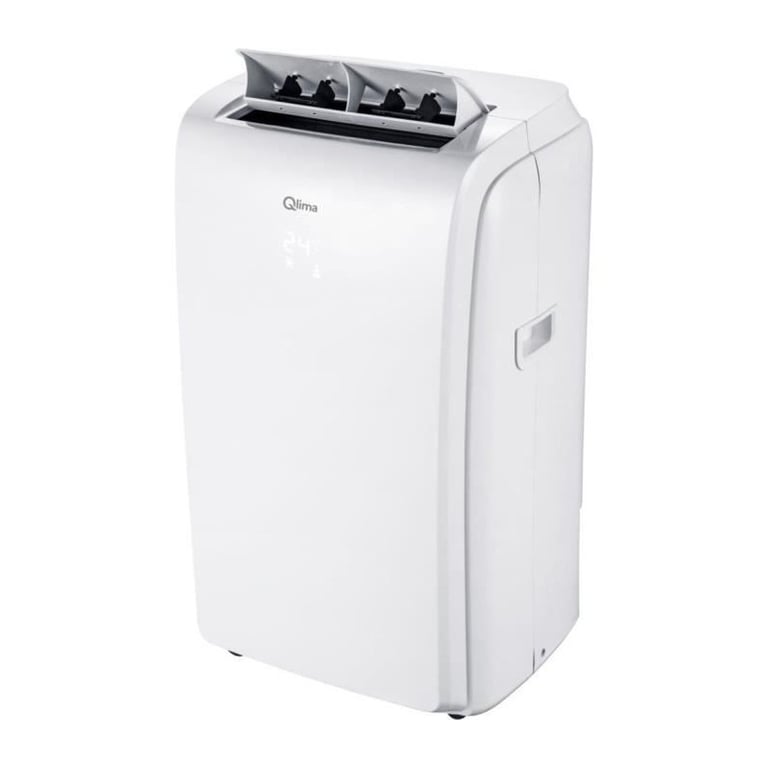 Climatiseur mobile réversible QLIMA PH528 Air froid 2 5 kW Air chaud 2 3 kW Déshumidificateur Wifi - vue 2