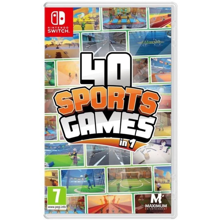 40 Sports Games in 1 - Jeu Nintendo Switch - Neuf