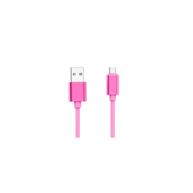 JAYM Cavo da USB a Lightning 2.4A - 1,7 metri - Collezione Pop - Rosa