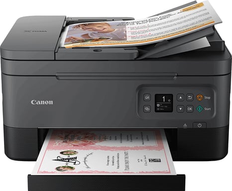 Impresora Multifunción - CANON PIXMA TS7450a - Oficina y Foto Inyección de tinta - Color - WIFI - Negro