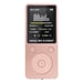 Lecteur Mp4 MP3 Écran 1.8 Pouce Baladeur Enregistreur Fm Radio Micro SD Rose YONIS