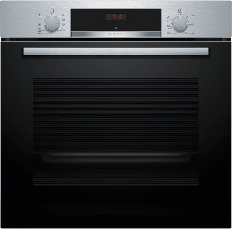 Four encastrable Bosch Serie 4 HBA514ES3 71L 3400W noir inox, commandes rotatives et tactiles, efficacité énergétique A+++ - Neuf