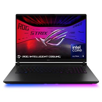 Gaming ROG Strix SCAR18 G835LR SA126W 18 LED Intel Core Ultra 9 RAM SSD Nvidia GeForce RTX 5070 Ti - vue 6