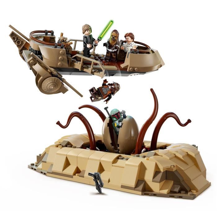 Lego Star Wars ?esquif Du Désert Et La Fosse Du Sarlacc 75396 Lego La Boîte - vue 4