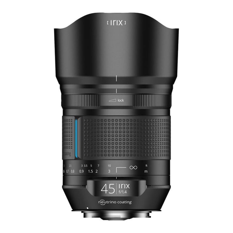 Objectif Standard Irix Dragonfly 45mm f/1.4 – MILC, 11/9 Éléments