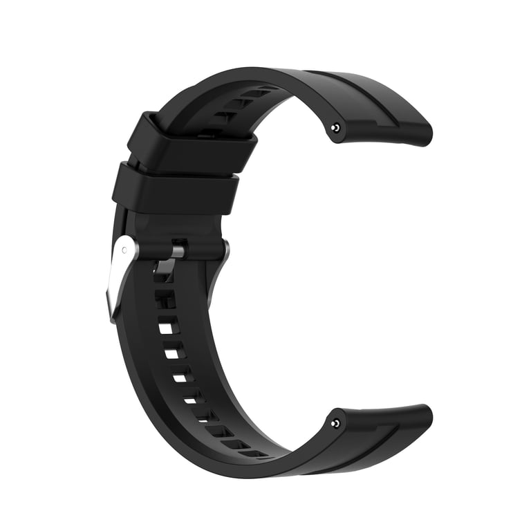 INF Bracelet de montre 22 mm Garmin/Huawei/Samsung Galaxy Watch Noir - vue 2