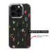 Coque en silicone - Compatible Apple iPhone 16 Plus - design montee de fleurs