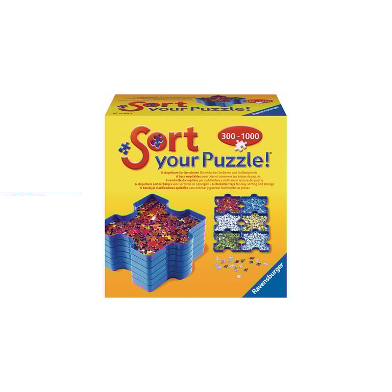 6 boîtes de tri : Sort Your Puzzle Ravensburger France - vue 2