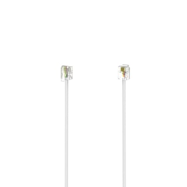 Hama 00201135 cavo telefonico 10 m Bianco