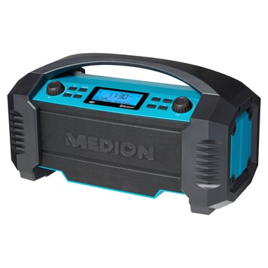 MEDION LIFE E66050 Lugar de trabajo Analógico y digital Negro, Azul