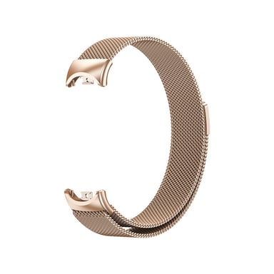 Bracelet Magnétique en Métal compatible avec Xiaomi Band 8/9/10 - Style Officiel PinkGold