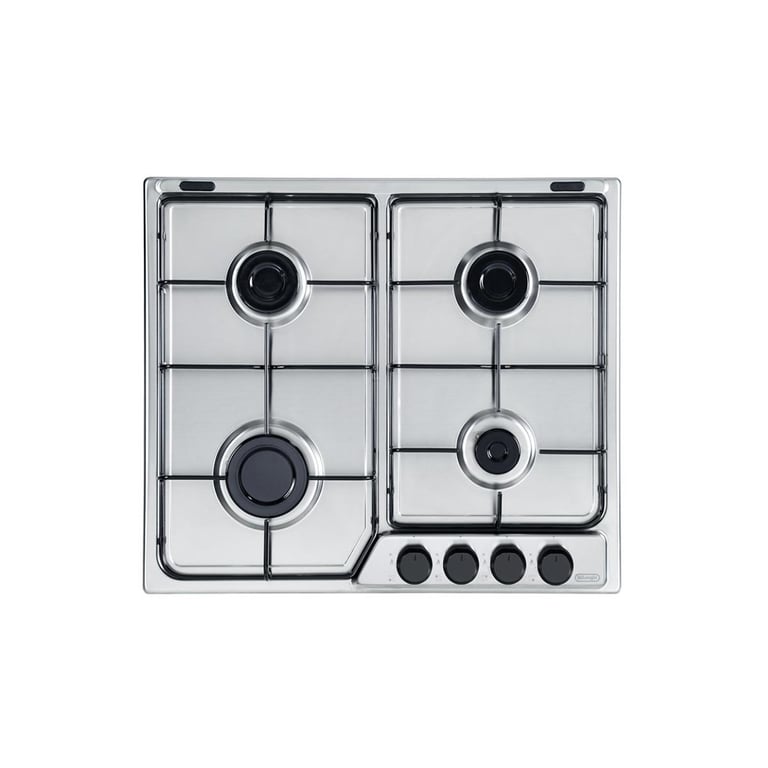 Plaque gaz DeLonghi FFA 46 ASV inox 60 cm intégrée 4 foyers - vue 2