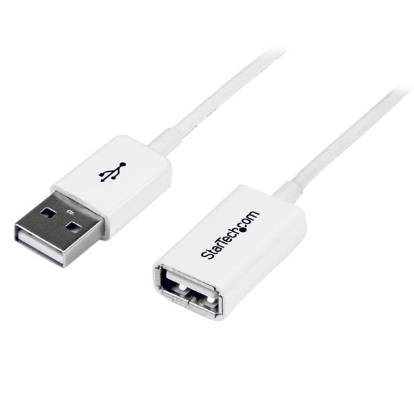 StarTech.com Câble d'extension USB 2.0 Type A-A - M/F - 3 m Blanc - vue 4