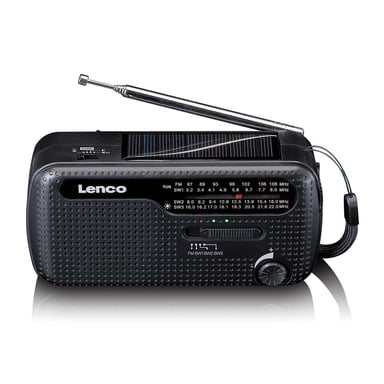 Lenco MCR-113BK Radio portable Noir - vue 1