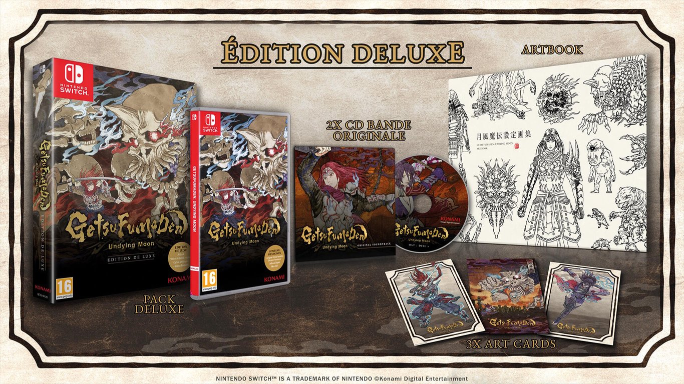 GetsuFumaDen: Undying Moon Deluxe Edition Switch - vue 6
