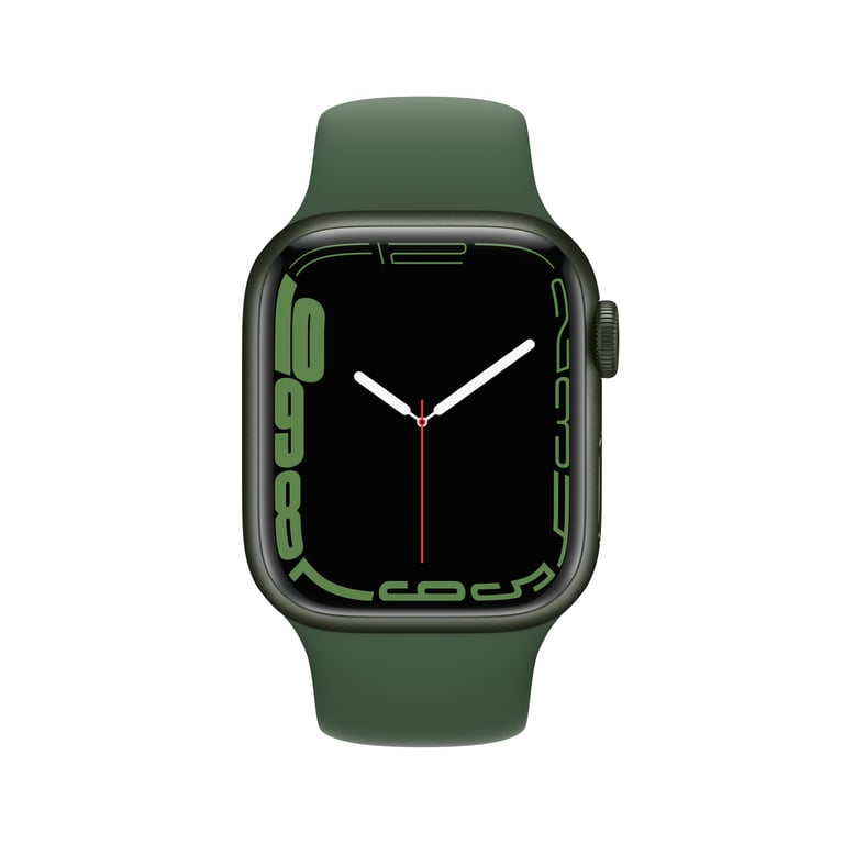Watch Series 7 (GPS) Boîtier en Aluminium Vert de 41 mm, Bracelet Sport