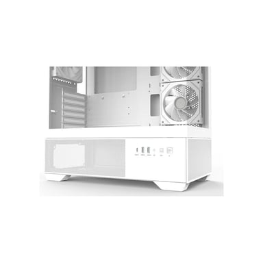 Boîtier PC ZALMAN CHRONIX V2 ZM-CHROV2WH Moyen tour ATX 3x120mm A-RGB Verre trempé Blanc